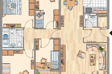 Große Wohnung mit neuem Bad und Oberboden. - Bonn Hardtberg