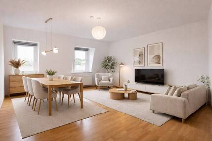 Stilvolle Vier-Zimmer-Altbauwohnung in unmittelbarer Mainnähe - Frankfurt am Main Höchst