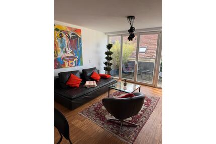 Vollmöblierte 2 Zimmer Maisonette Wohnung - Mannheim Feudenheim