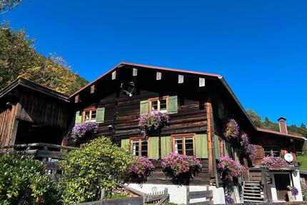 Berghütte in Alleinlage mit Whirlpool 12 Personen - Fischen im Allgäu