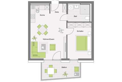Wohnung zum Kaufen in Köngen 346.600,00 € 56.07 m²
