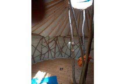 Jurte aus Strohballen von privat - Horb am Neckar
