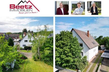 Haus mit großem Grundstück (1019m²) und viel Potenzial in Feldrandlage von Blankenloch zu verkaufen - Stutensee / Blankenloch
