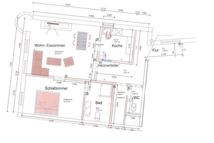 Schöne 2-Zimmer-Wohnung - 1.000,00&nbsp;EUR Kaltmiete, ca.&nbsp; 74,80&nbsp;m&sup2; in Bad Waldsee (PLZ: 88339)