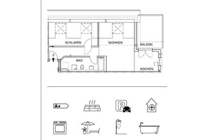 2-Zimmer Dachgeschosswohnung in Würzburg Heidingsfeld