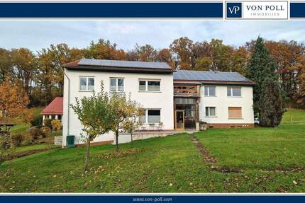 Großzügiges Mehrfamilienhaus mit Wintergarten und sonnigem Gartenparadies - Herleshausen / Breitzbach