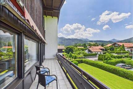 3-Zimmer Wohnung direkt am Tegernsee - hell, ruhig & mit traumhaftem Bergblick - Bad Wiessee