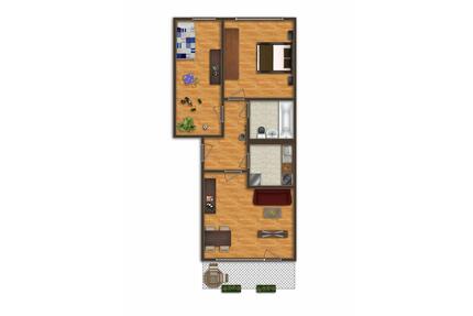 Kurzfristig frei. - 440,00&nbsp;EUR Kaltmiete, ca.&nbsp; 62,86&nbsp;m&sup2; in Prenzlau (PLZ: 17291)