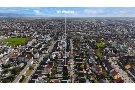 Mehrgenerationenwohnen oder Wohnen & Arbeiten! Vielseitiges Anwesen mit Garten& 2 Balkonen! - Viernheim