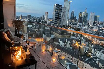 Grand Tower - Luxuriöse 4-Zimmer Wohnung mit Balkon und EBK - Frankfurt am Main Gutleutviertel