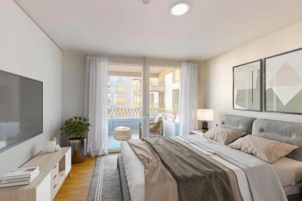 Bright and Stylish – Modernes 2-Zimmer-Apartment mit Loggia im Crown II - Berlin Mitte