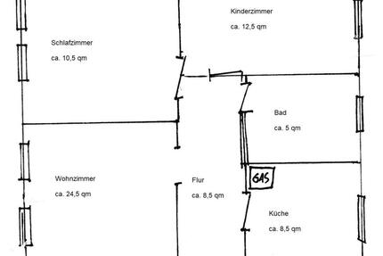 Erstbezug nach Sanierung: Helle 70m² Wohnung mit Stellplatz - Frohburg