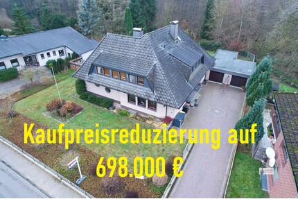 Wohnen und Arbeiten unter einem Dach +2.500 m² Waldgrundstück Sauna+Holzhäuschen Wintergarten+Kamin - Syke