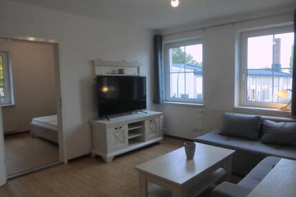 2 Zimmerwohnung, Pendlerwohnung, möbliert in Wismar