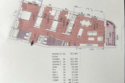 Helle und moderne 4-Zimmer-Wohnung in der Dresdner Altstadt - Dresden Plauen