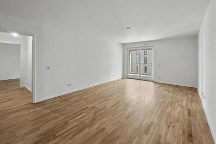 Moderne 3-Zimmer-Neubauwohnung im Erstbezug mit zwei Bädern, Süd-Balkon und Tiefgaragenstellplatz - Frankfurt am Main Bockenheim