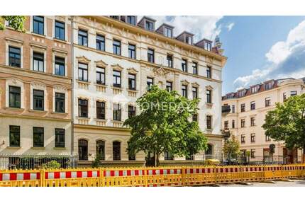 Historischer Altbau mit Flair: 4-Zimmer-Wohnung mit Balkon in bester Lage von Reudnitz - Leipzig Reudnitz-Thonberg