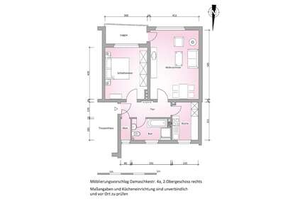 Wohnung zum Mieten in Solingen 655,00 € 61 m²
