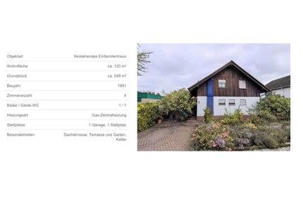 Dudenhofen: Freistehendes Einfamilienhaus in ruhiger Lage - Speyer