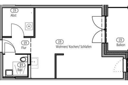 Wohnung zum Mieten in Rinteln 330,00 € 50 m²