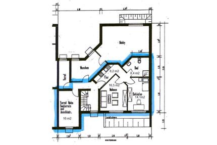 2-Zimmer-Souterrain Wohnung mit Einbauküche - Münster Gievenbeck
