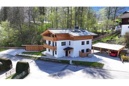 *Erstbezug* Hochwertige Erdgeschosswohnung mit Garten und Terrasse - perfekt durchdachte Immobilie - Schönau am Königssee Unterstein