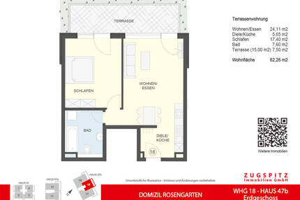 DOMIZIL ROSENGARTEN -2 Zi Wohnung -WHG18 - Garmisch-Partenkirchen