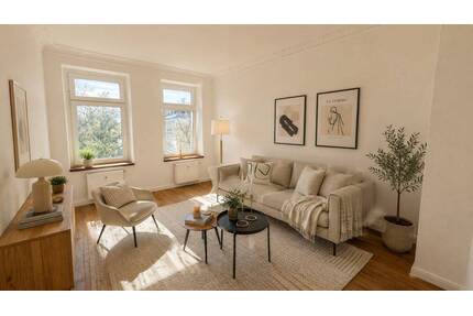 *Frisch modernisiert & Provisionsfrei: 3-Zimmer-Altbau in Leipzig |sofort bezugsfrei | 4,5% AfA*