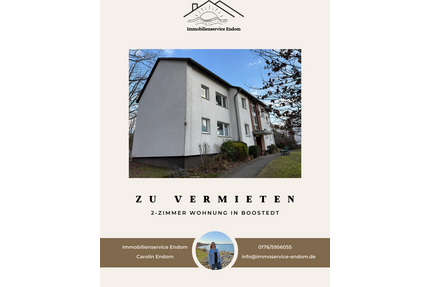 Wohnung zum Mieten in Boostedt 320,00 € 29.21 m²