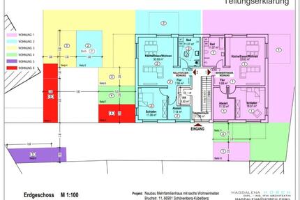 Barrierefreie Eigentumswohnung Neubau mit Stellplatz + Terrasse - Schönenberg-Kübelberg