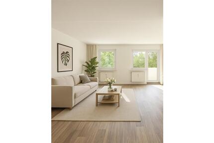 Neu renovierte 3-Raum-Wohnug Am Sportpark 14 mit Einbauküche und Balkon, bezugsfertig ab 03.2026! - Glauchau