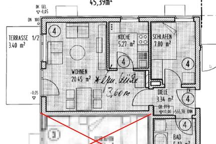 frisch gestrichene 1,5-Zimmer-Wohnung in Unterhaching