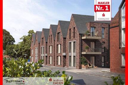 Seniorengerechte 3-Zimmer-Neubau-ETW mit Balkon - Emden Stadtzentrum