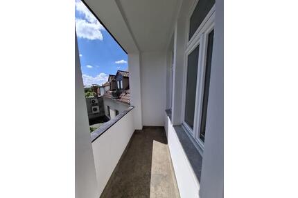 sanierte 4-Raumwohnung mit überdachter LoggiaBalkon & Garten in zentraler Lage Großenhain