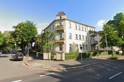 *RESERVIERT* Vermietete 2-Raum-Eigentumswohnung, Erdgeschoss, inkl. PKW-Stellplatz, Dresden-Gruna, Nähe Großer Garten