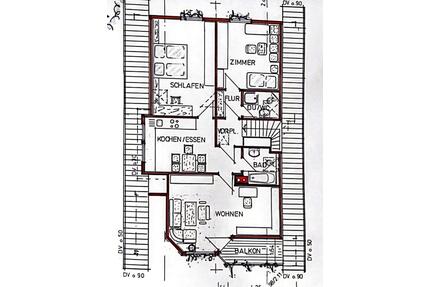 3,5 Zimmer Wohnung im Zentrum von Mengen