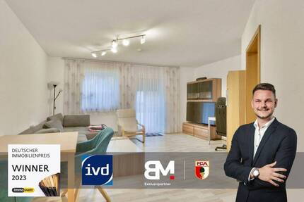 Attraktive Wohnung in ruhiger Lage mit Tiefgarage und zukunftssicherer Heizlösung - Hiltenfingen