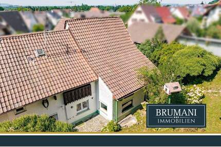 BRUMANI | 3-Zimmer-Wohnung mit Ausbaureserve und traumhaften Gartenanteil in Gundelfingen-Wildtal