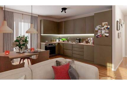 Moderne Dachgeschosswohnung mit Balkon - Hasloh