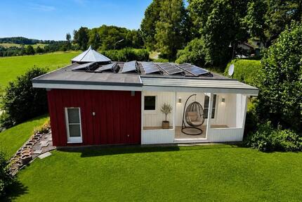 Skandinavisches Architektenhaus am Waldrand mit Fernblick - Morsbach