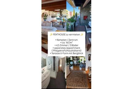 Penthouse 4,5 Zimmer Wohnung zu Vermieten - Kempten (Allgäu)