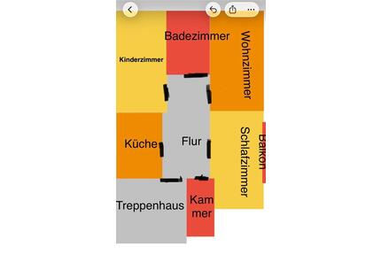 Wohnung mit Klimaanlage - 1.400,00&nbsp;EUR Kaltmiete, ca.&nbsp; 80,00&nbsp;m&sup2; in Hilden (PLZ: 40723) Forstbach