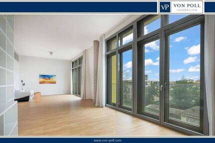 Urbaner Loft-Charakter am Wasser - architekturpreisgekröntes Wohnen im Osthafen - Frankfurt am Main Ostend