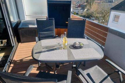 Ferienwohnung Grömitz Ostsee mit sonnigen Balkon