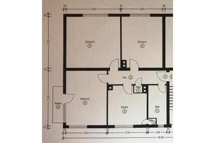 Wohnung zur Miete, 3-ZKB, Balkon, ruhig aber zentral - Neuhofen