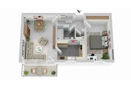 Wohnung zum Kaufen in Mainz Finthen 185.000,00 € 57.5 m² - Mainz / Finthen