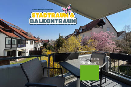 Stadtraum & Balkontraum! 4-Zimmer-Wohnung in Ludwigsburg-Ost