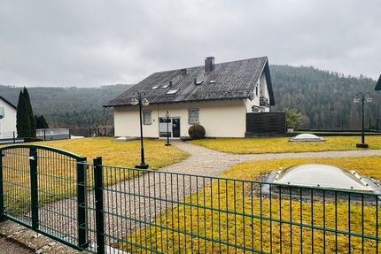 Souterrainwohnung mit Sonnenterrasse und eigenem Pool-Rohbau in Bad-Wildbad – Christophshof - Bad-Wildbad Christophshof