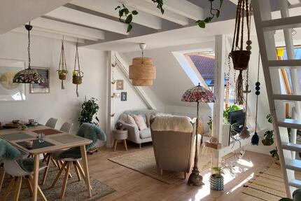 Maisonette Dachgeschoss-Wohnung Einbauküche Stötteritz - Leipzig Südost