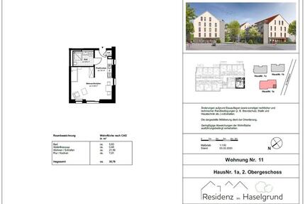 1 Zimmer-Apartment mit Einbauküche im Betreuten Wohnen in Hünfeld